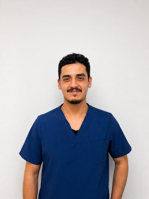 Ibrahim Hwait, tandheelkundig medewerker